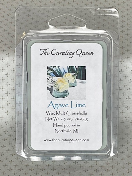 Agave Lime Wax Melt Clamshells