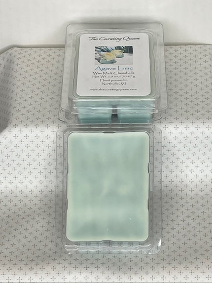 Agave Lime Wax Melt Clamshells
