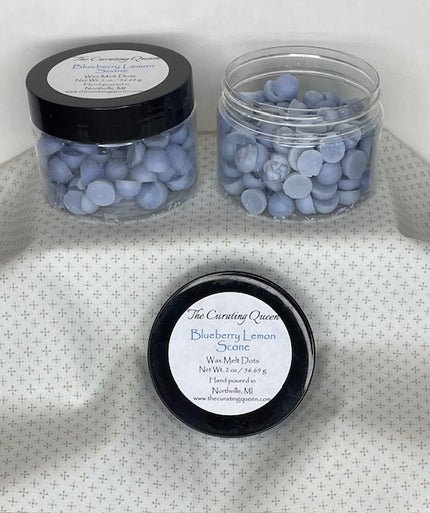 Blueberry Lemon Scone Wax Melt Dots