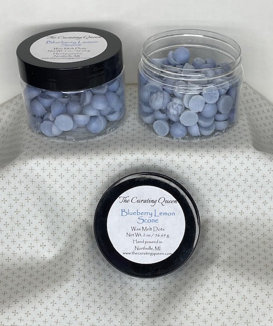 Blueberry Lemon Scone Wax Melt Dots