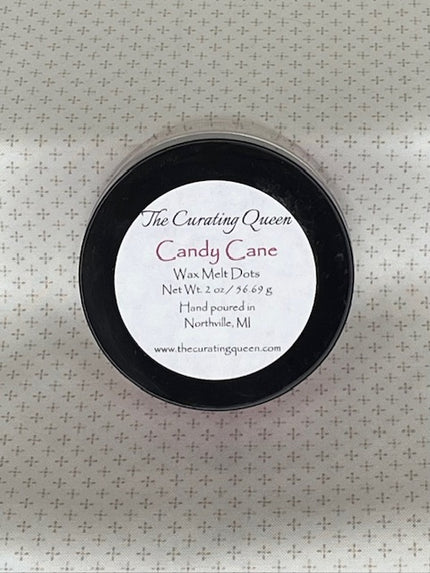 Candy Cane Wax Melt Dots