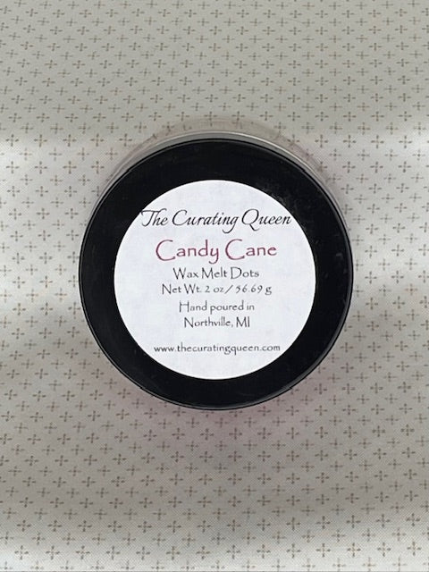 Candy Cane Wax Melt Dots