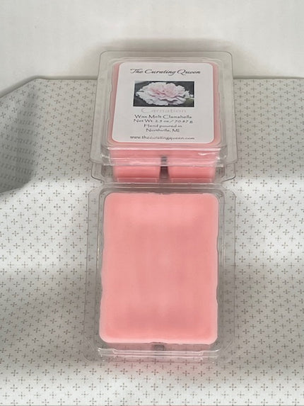 Carnation Wax Melt Clamshells