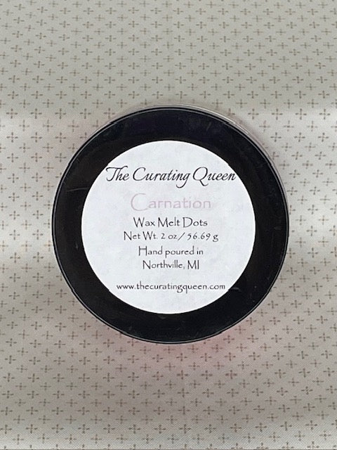 Carnation Wax Melt Dots