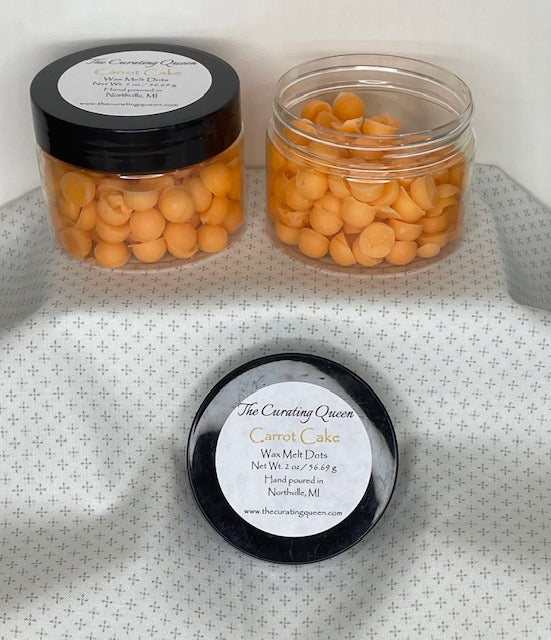 Carrot Cake Wax Melt Dots