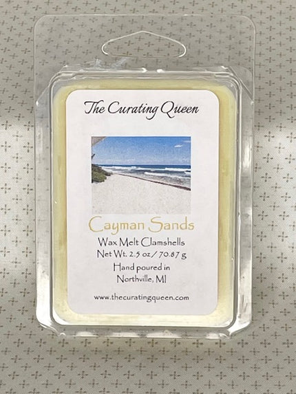 Cayman Sands Wax Melt Clamshells