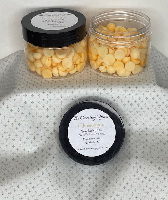 Champagne Wax Melt Dots