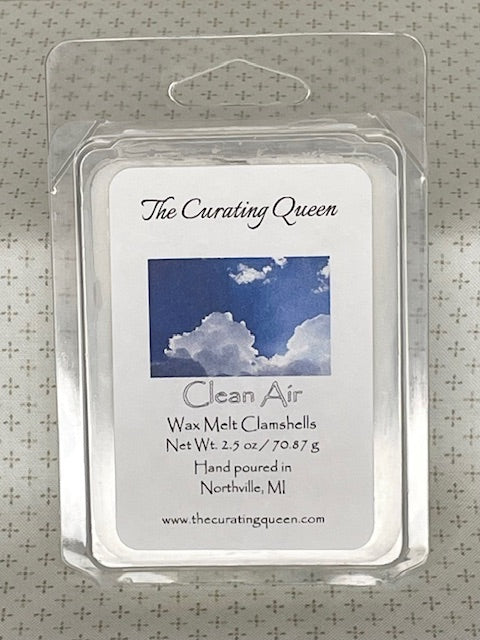 Clean Air Wax Melt Clamshells