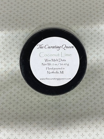 Coconut Lime Wax Melt Dots