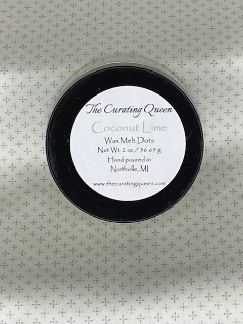 Coconut Lime Wax Melt Dots
