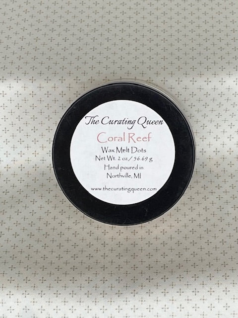 Coral Reef Wax Melt Dots