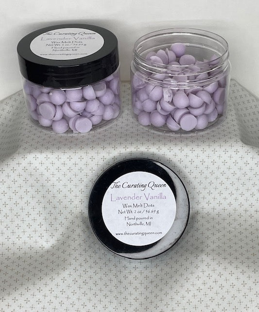 Lavender Vanilla Wax Melt Dots