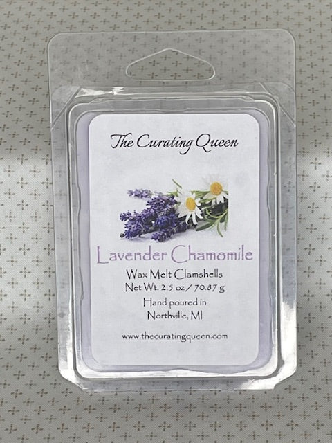 Lavender Chamomile Wax Melt Clamshells