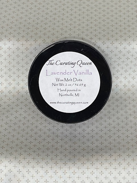 Lavender Vanilla Wax Melt Dots