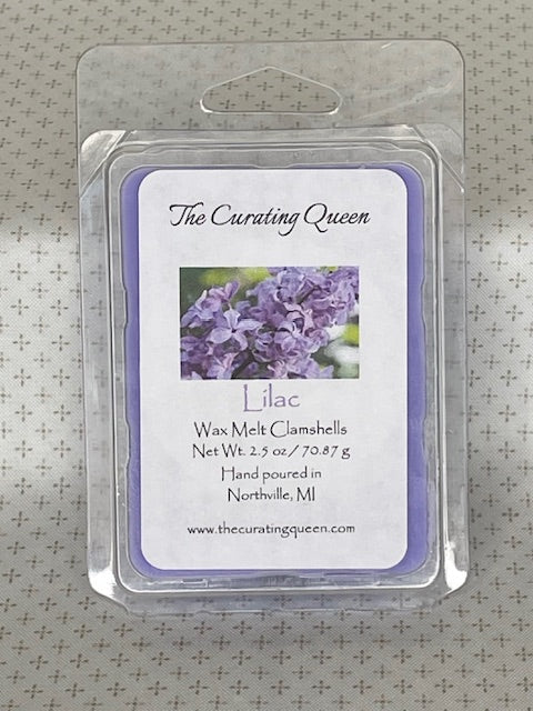 Lilac Wax Melt Clamshells