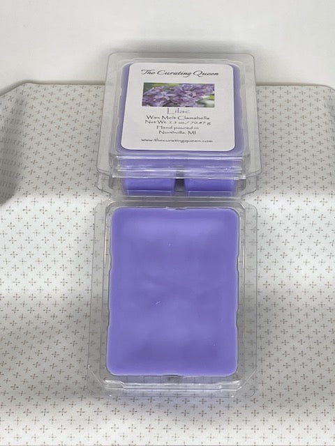 Lilac Wax Melt Clamshells