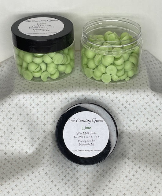 Lime Wax Melt Dots
