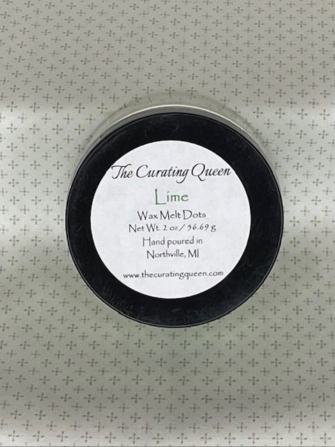 Lime Wax Melt Dots