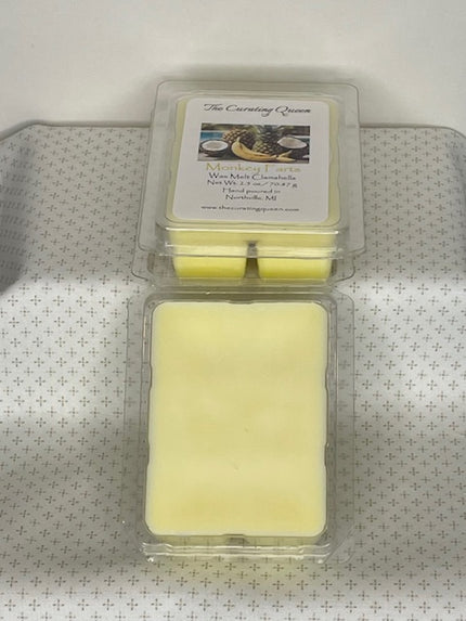 Monkey Farts Wax Melt Clamshells