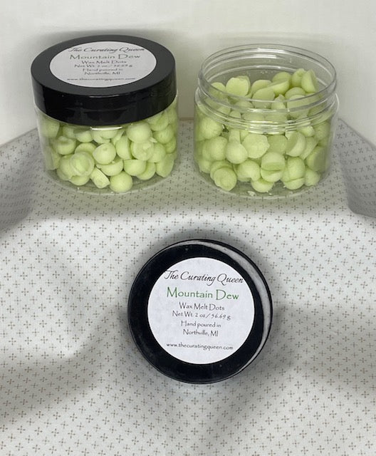 Mountain Dew Wax Melt Dots