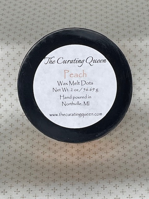 Peach Wax Melt Dots