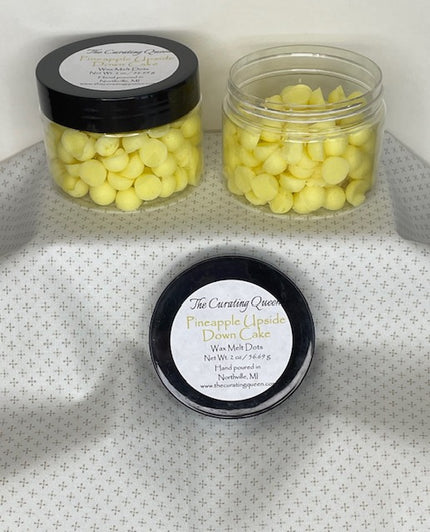Pineapple Upside Down Cake Wax Melt Dots