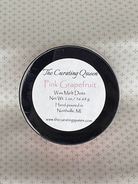 Pink Grapefruit Wax Melt Dots