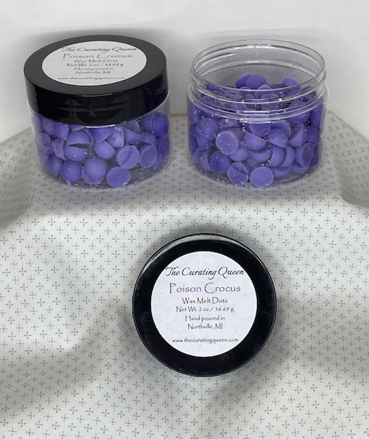 Poison Crocus Wax Melt Dots