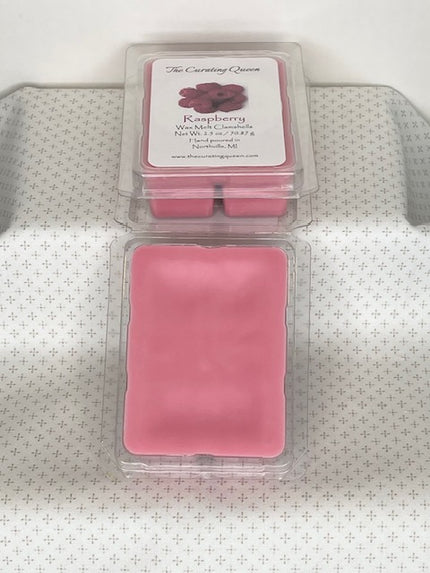 Raspberry Wax Melt Dots Clamshells