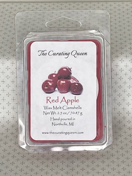Red Apple Wax Melt Clamshells