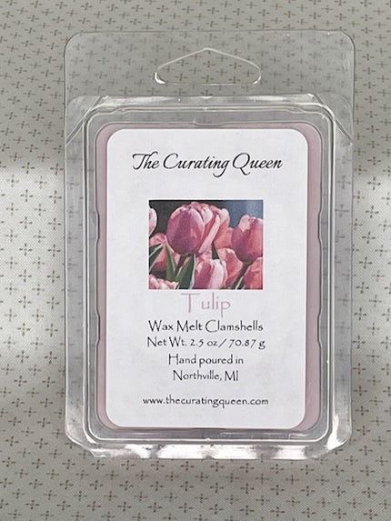 Tulip Wax Melt Clamshells
