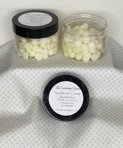 Vanilla Ice Cream Wax Melt Dots